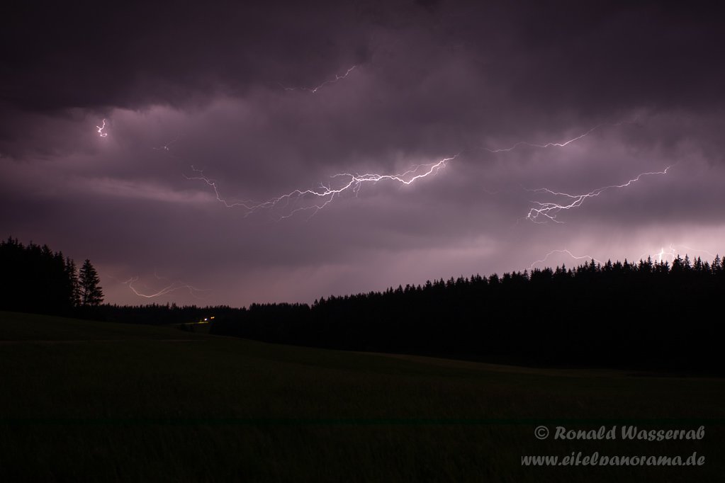 Gewitter über dem Schwarzwald