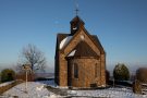 Hubertuskapelle im Schnee