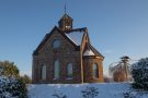 Hubertuskapelle im Schnee