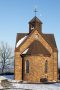 Hubertuskapelle mit Mond