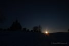 Hubertuskapelle bei Sonnenuntergang