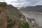 Rhein von Burg Rheinfels aus