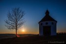 Sonnenuntergang an der Votivkapelle Wahlhausen