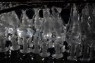 Eisformation mit Lufteinschlüssen