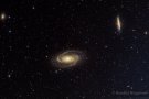 Bodes Galaxie M81 und Zigarren-Galaxie M82