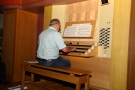 Andreas Cavelius an der Klais-Orgel 2261