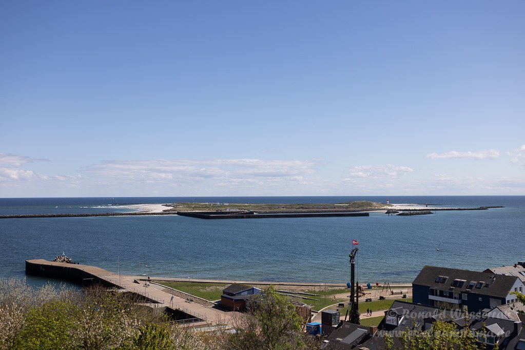 Blick zur Düneninsel