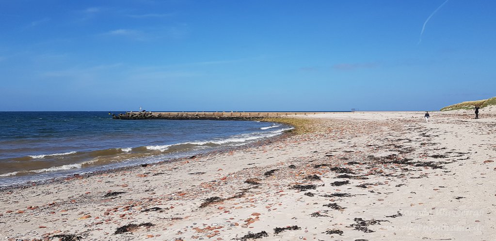 Der Nordstrand von Helgoland