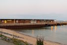 Abendstimmung am Fähranleger Helgoland