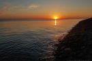 Sonnenuntergang bei Büsum
