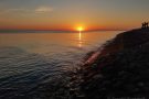 Sonnenuntergang bei Büsum