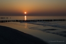 Sonnenuntergang bei Ahrenshoop