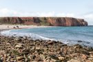 Der Nordstrand von Helgoland