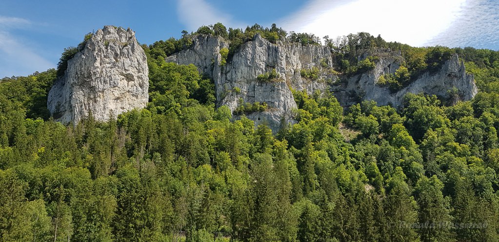 Felsen im Donautal bei Beuron
