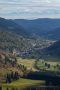 Blick auf Menzenschwand mit Alpen