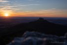Sonnenuntergang an der Burg Hohenzollern