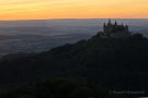 Sonnenuntergang an der Burg Hohenzollern