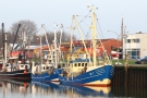 Schiffe im Hafen Büsum