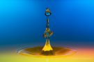 Säule mit zwei Hauben