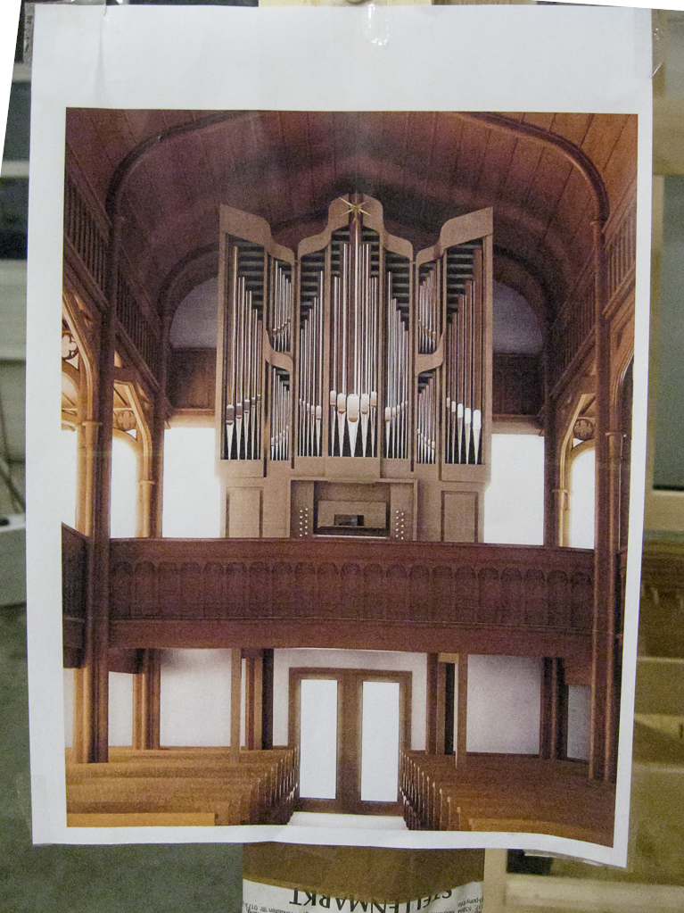 Die Orgel für Trittau