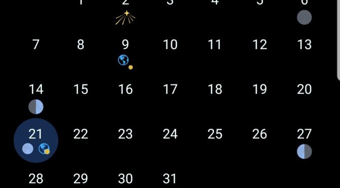 PlanIt Kalender – Mond-Phasen ermitteln