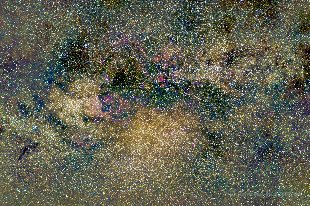 Nebel im Sternbild Schwan - Astrofotografie