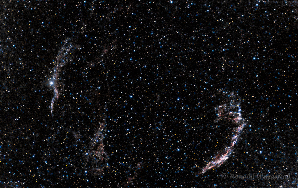 Himmel un Ääd - NGC 6960 - Der Cirrus-Nebel im Sternbild Schwan