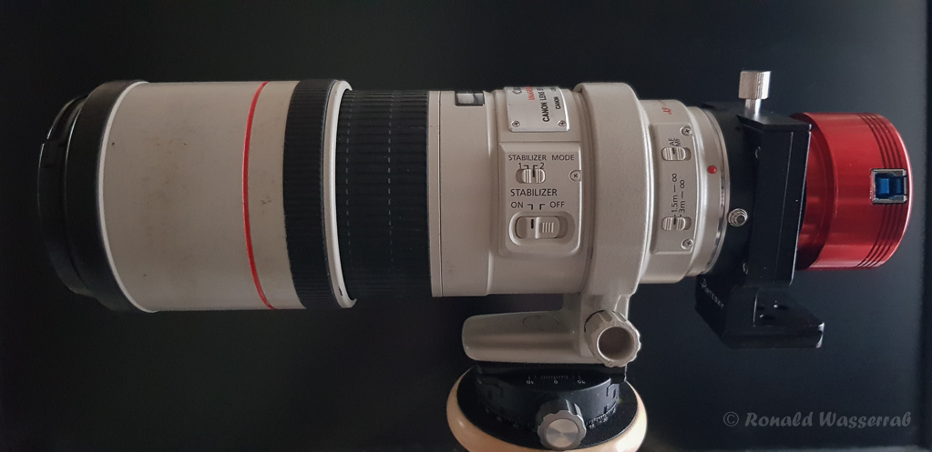 Canon-Objektive an Astro-Kameras