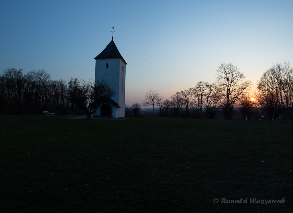 Sonnenuntergang am Swister Turm