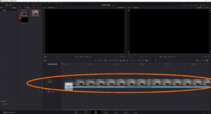 Zeitraffer-Video mit DaVinci Resolve - Import der Startrail-Fotos