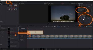 Zeitraffer-Video mit DaVinci Resolve - Titel erstellen