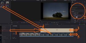 Zeitraffer-Video mit DaVinci Resolve - Abspann einfügen