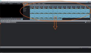 Zeitraffer-Video mit Magix Video - Import der Sternspuren-Fotos