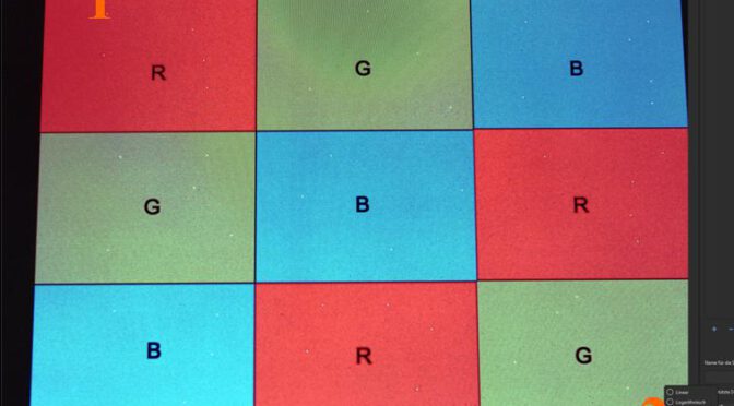 Bayer-Matrix-Test – Sicherheit bei falschen Astro-Farben