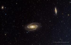 Deep-Sky-Fotos: Bodes Galaxie (M81) und Zigarren-Galaxie (M82) im Sternbild Großer Bär