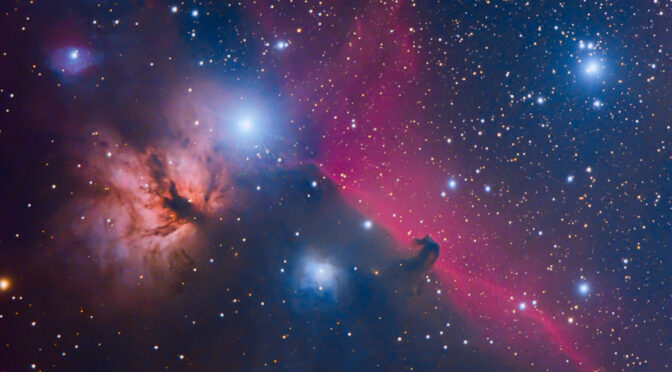 Sternbild Orion Pferdekopf-Nebel