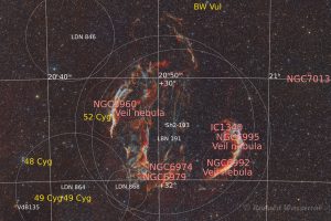 Cirrus-Nebel im Sternbild Schwan