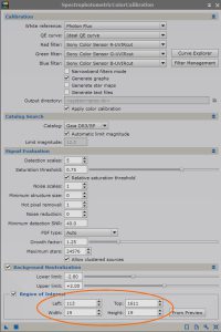 PixInsight SPCC