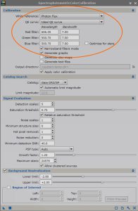 PixInsight SPCC