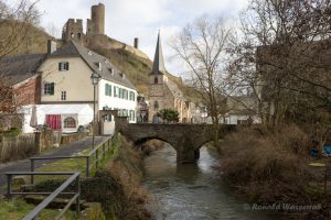 Blick auf die Obere Schossbrücke