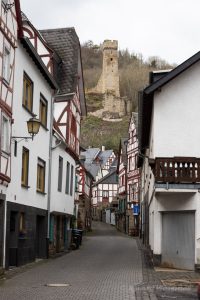 Blick durch die Untertorstraße zur Philippsburg