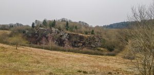 Weg im Vulkangarten Steffeln