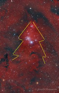 Der Weihnachtsbaum-Sternhaufen