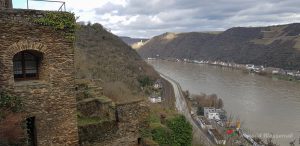 Rhein von Burg Rheinfels aus