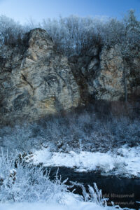 Felsen an der Nohner Mühle und dem Ahbach