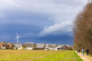 Das Unwetter kommt näher