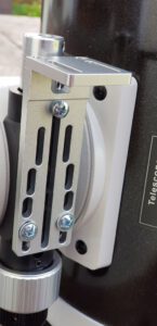 Montageschiene locker angeschraubt