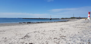 Hochseeinsel Helgoland: Südstrand der Düneninsel