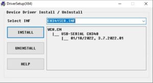Gemini-EAF - Schnittstellentreiber installieren