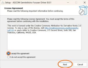 Installation ASCOM-Gemini-Treiber